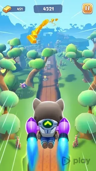 Говорящий Том бег за золотом 2 1.0.32.15329 screenshot 4