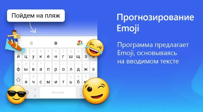 Клавиатура SwiftKey 8.10.21.3 Final screenshot 1