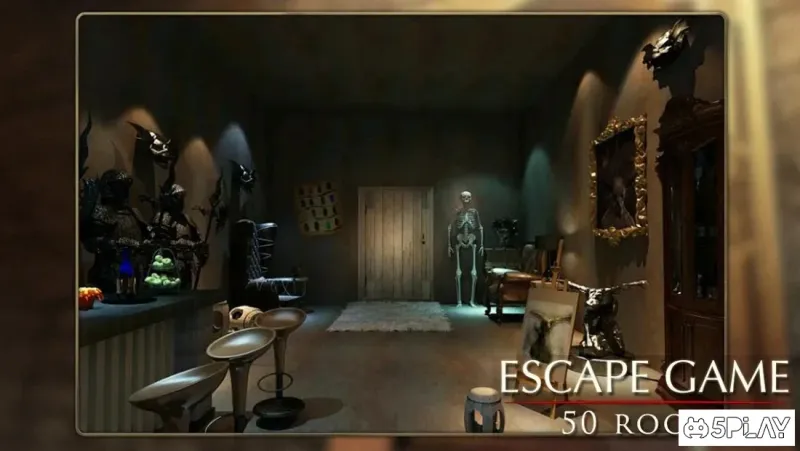 Побег игра: 50 комната 1 v45 screenshot 2