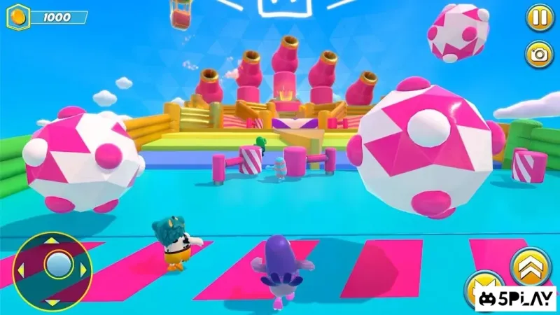 Падение Guys 3D Нокаут: Ultimate Fun Race 1.0.1 screenshot 4