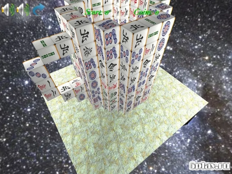 Маджонг Пасьянс 3D Куб screenshot 1
