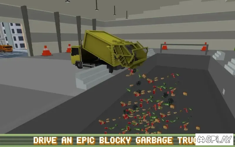 Блочный Мусоровоз SIM PRO 1.6 screenshot 1