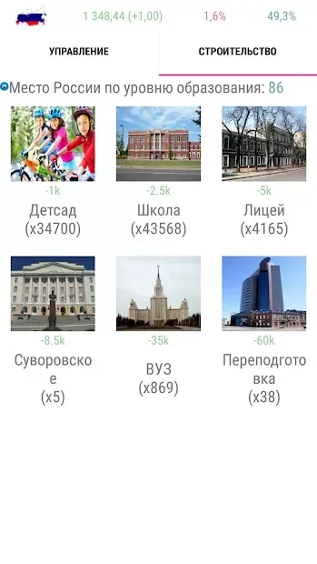 Симулятор России 5.4 screenshot 2