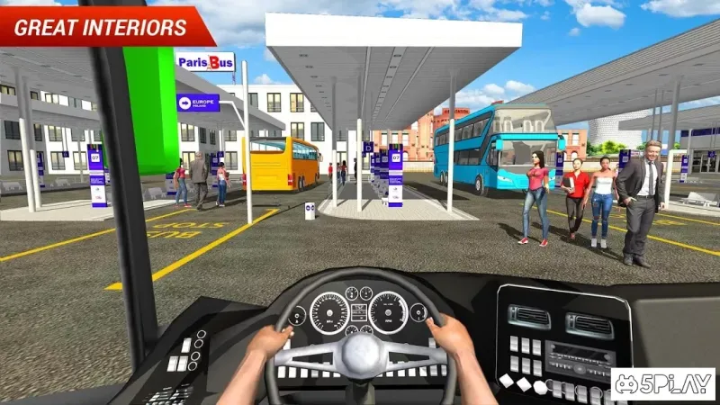 Симулятор вождения автобуса 2018 v4.9 screenshot 1