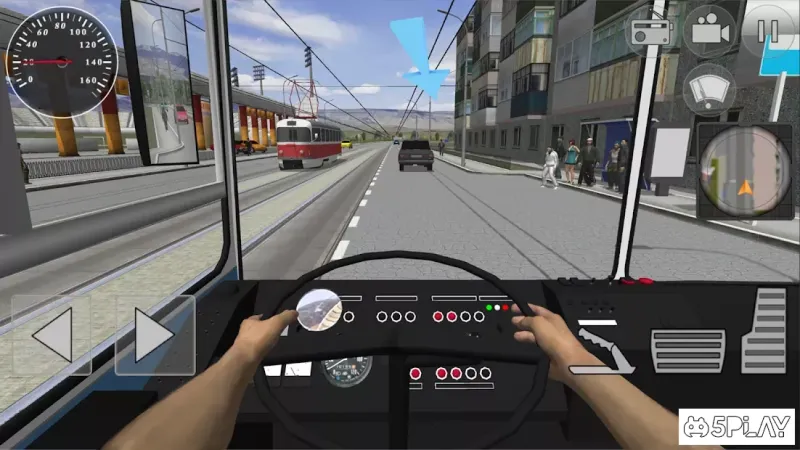 Симулятор тролейбуса 3D 2018 screenshot 4