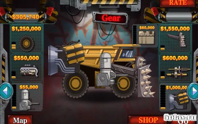 Монстр Автомобиль Hill Racer 2.0 screenshot 2