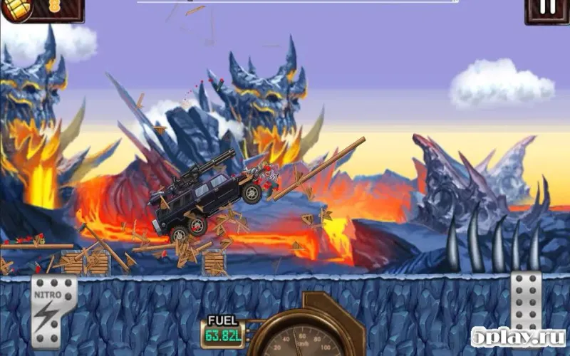 Монстр Автомобиль Hill Racer 2.0 screenshot 3