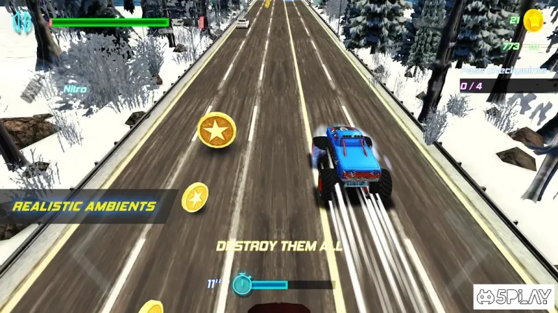 Максимальная скорость: Шоссейные гонки 1.06 screenshot 2