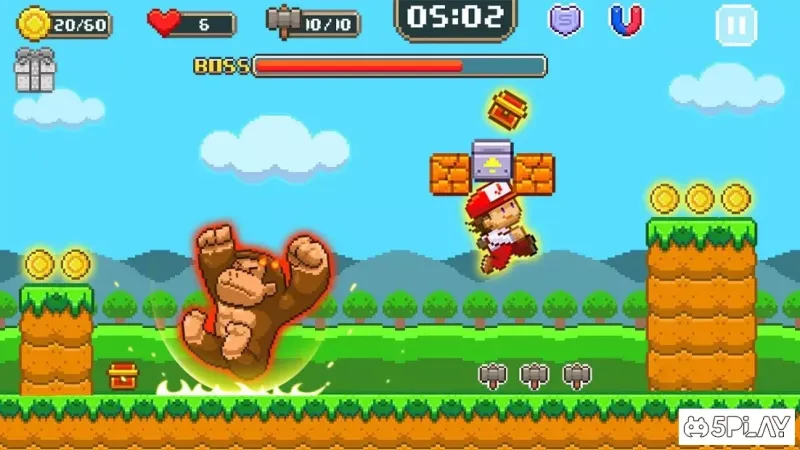 Піксель Перейти - супер стрибок screenshot 1