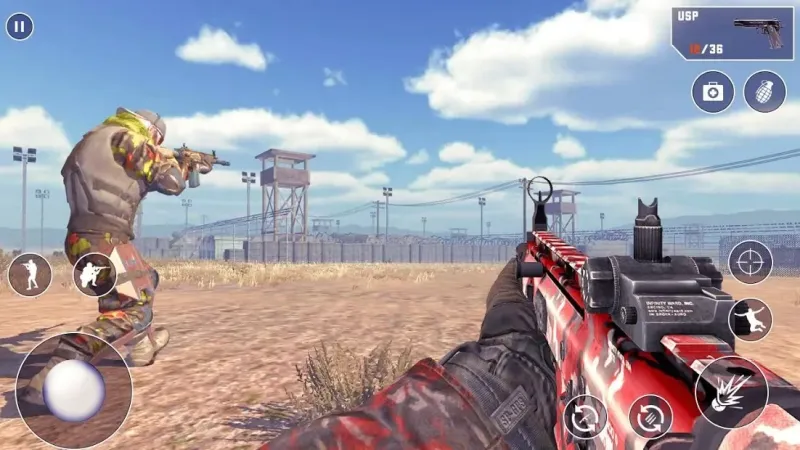 Секретная миссия FPS Encounter: лучшие стрелялки 3 screenshot 2