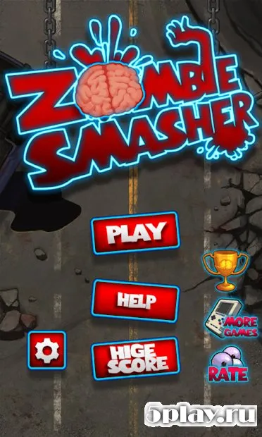 Сокрушитель зомби Zombie Smash 1.8 screenshot 2