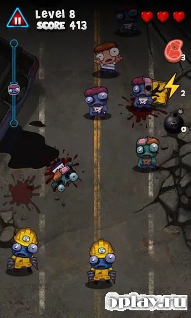 Сокрушитель зомби Zombie Smash 1.8 screenshot 3