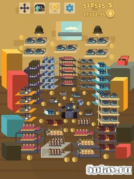 Биткоин майнинг: симулятор жизни, бизнес игра 1.1.1 screenshot 3