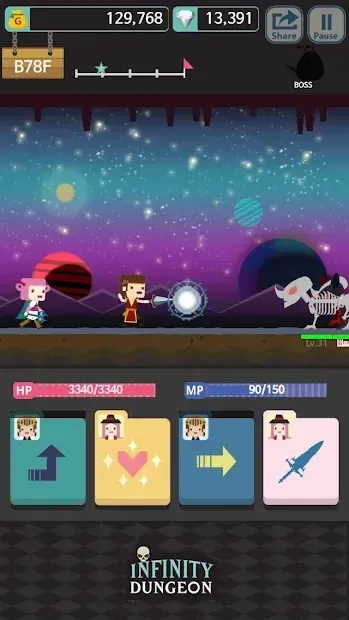 Бесконечность подземелье 3.4.0 screenshot 1