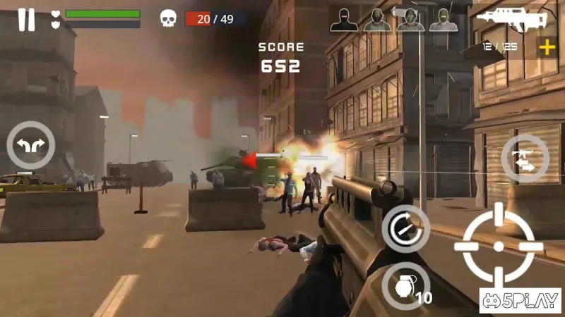 Dead Zombie Battle : Zombie Defense Warfare 1.506 screenshot 2