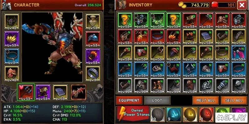 Death Dungeon : Demon Hunting RPG 1.8.78 screenshot 3