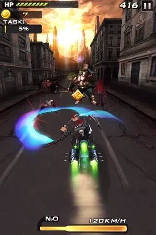 Death Moto 2 : Zombile Killer - Top Fun Bike Game 1.1.21 screenshot 2