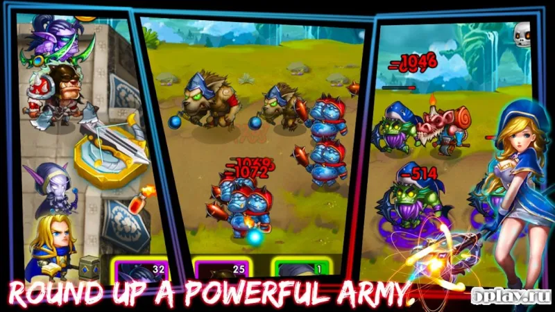 Defender Heroes: Castle Defense - Epic TD Game screenshot 2