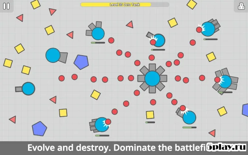 Diep.io screenshot 3