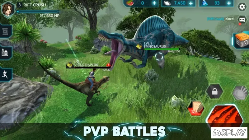 Dino Tamers - Jurassic Riding MMO screenshot 3