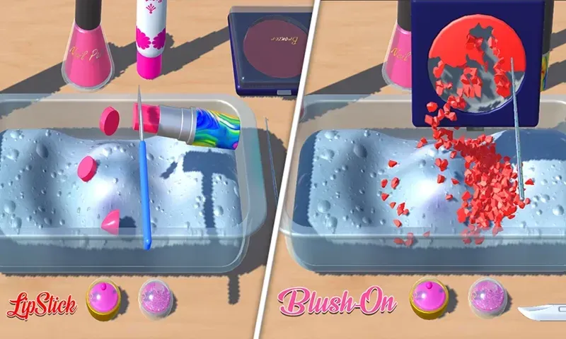 DIY Makeup Slime Maker! Super Slime Simulations 2.1 screenshot 2