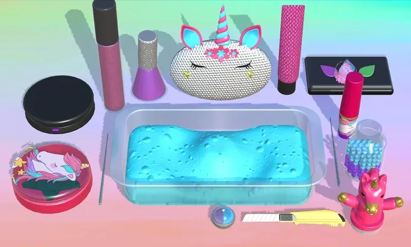 DIY Makeup Slime Maker! Super Slime Simulations 2.1 screenshot 4