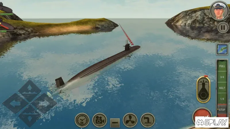 Ворожі води: Битва під підводним човном та кораблем 1.139 screenshot 3