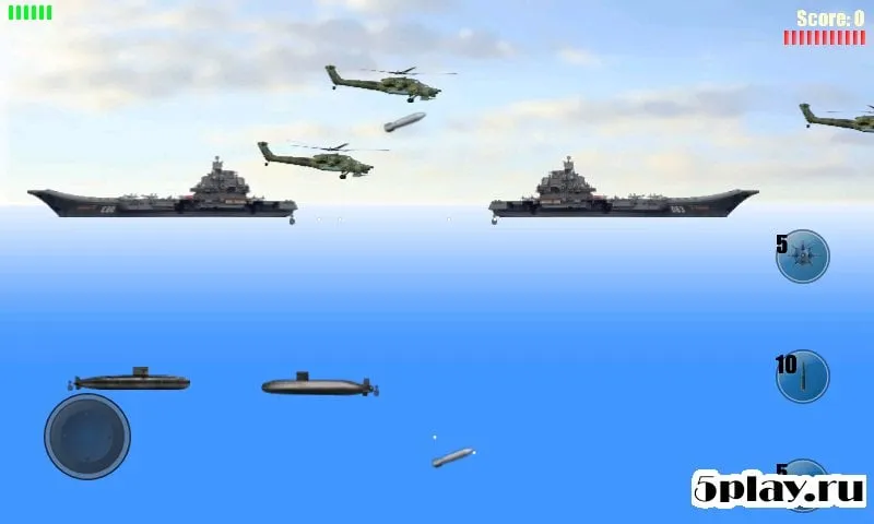 Атака субмарины 3.99 screenshot 1