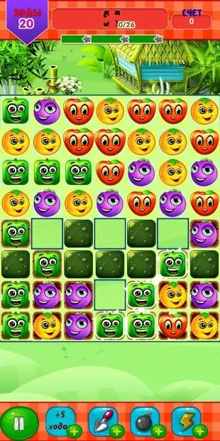 Фрукты три в ряд без рекламы 1.00 screenshot 3