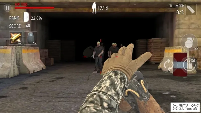 Отстрел зомби : FPS 1.2.3 screenshot 1