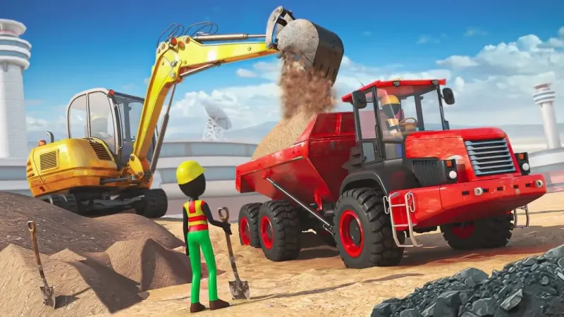 Крупье аэропорт строительство экскаватор 1.1 screenshot 4