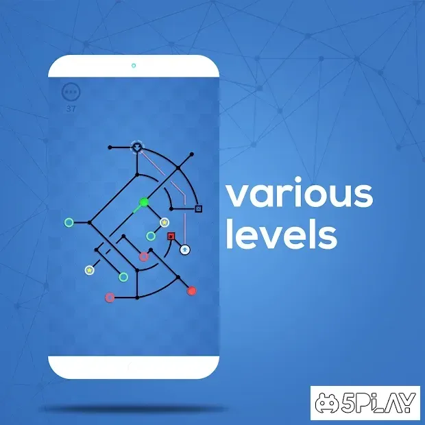 Dots Sync - Addictive Symmetric Game 1.5 screenshot 2