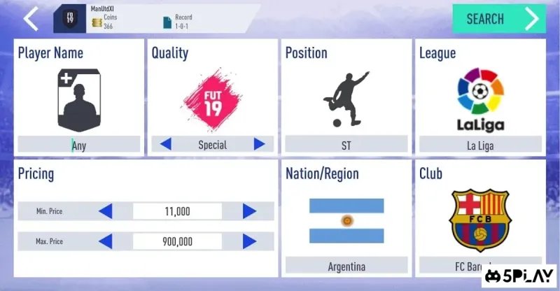 Draft Simulator for FUT 19 screenshot 4