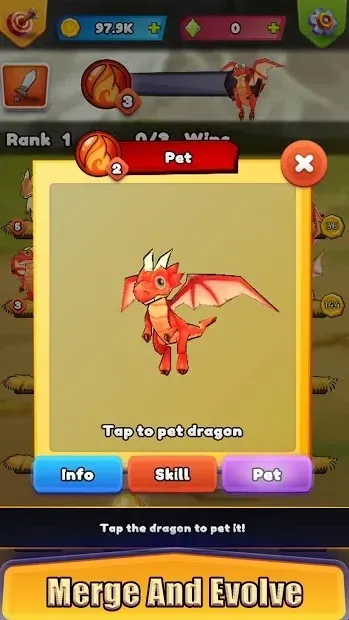 Dragon Merge Master: Train & Grow Dragons Idle RPG 1.02 screenshot 2
