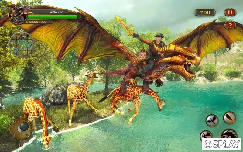 Dragon Simulator Attack 3D Game screenshot 3