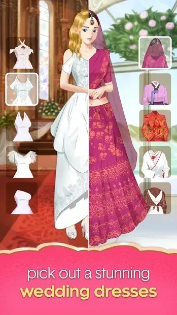 Dream wedding – Makeup & dress up games for girls 1.0.1 screenshot 2