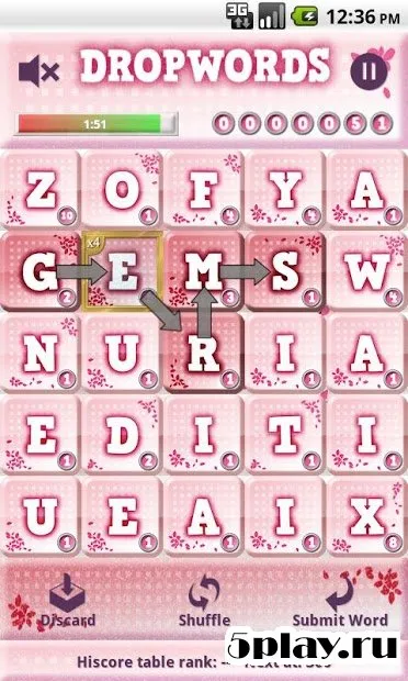 Dropwords PRO screenshot 3