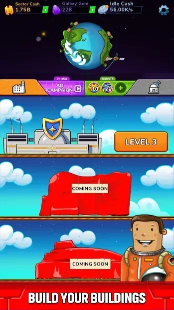 Endless Colonies: Idle Space Explorer 1.8.00 screenshot 4