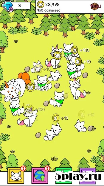 Evolution Galaxy - игра Межпланетных Мутантов 1.5.1 screenshot 4