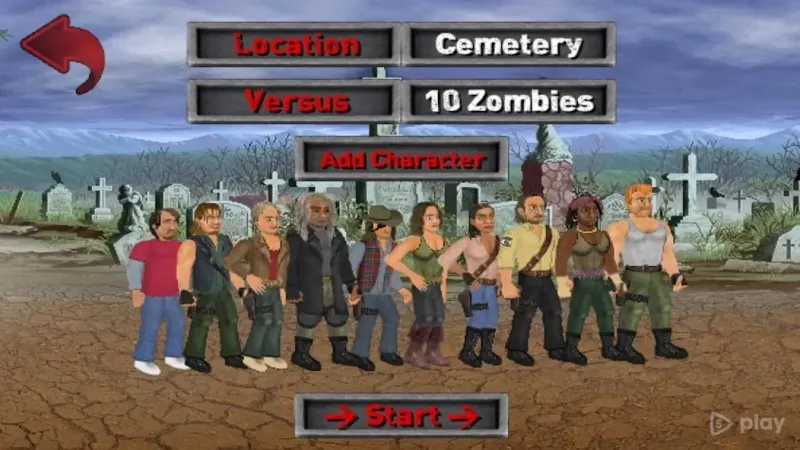 Extra Lives (Zombie Survival Sim) screenshot 1