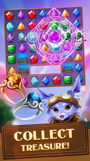 Fantasy Gems : Match 3 Puzzle 1.1.2 screenshot 1