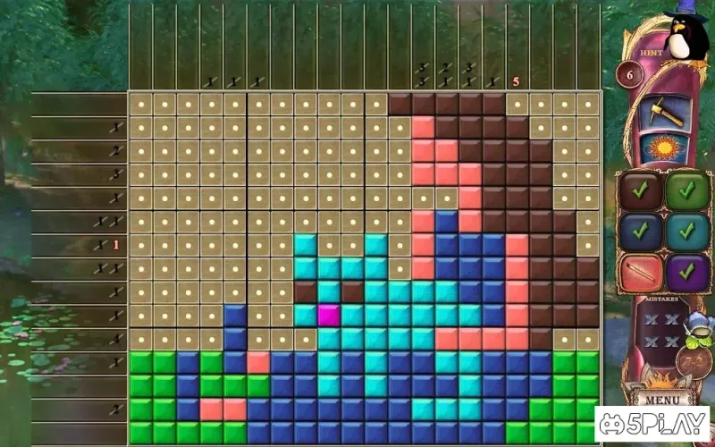 Fantasy Mosaics 26: Fairytale Garden screenshot 2