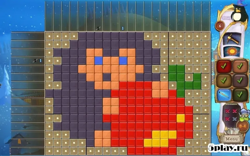 Fantasy Mosaics 32: Santa's Hut 1.0.1 screenshot 4