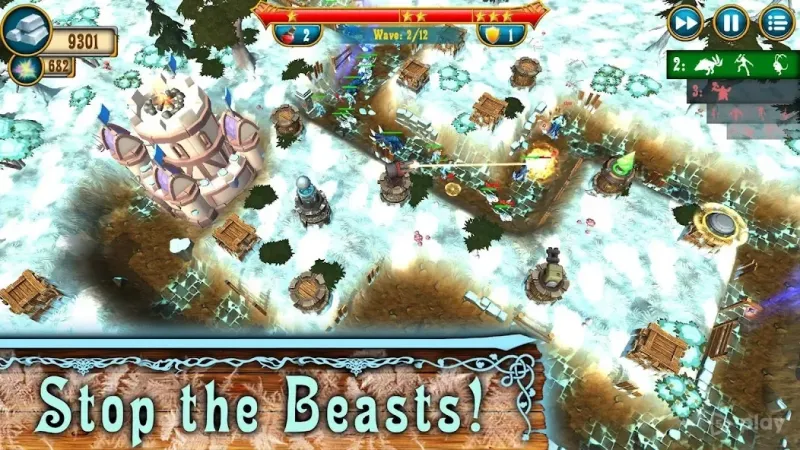 Fantasy Realm TD: Tower Defense Game screenshot 1