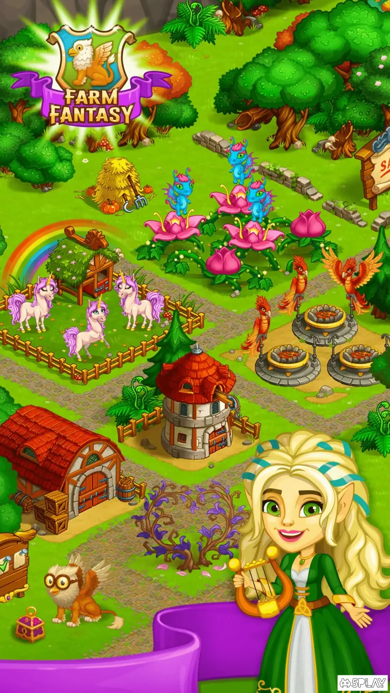 Farm Fantasy: Магическая Ферма и Волшебный Город 1.28 screenshot 2