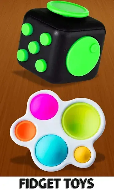 Fidget Cube 3D Antistress Toys - Calming Game 1.1 screenshot 1