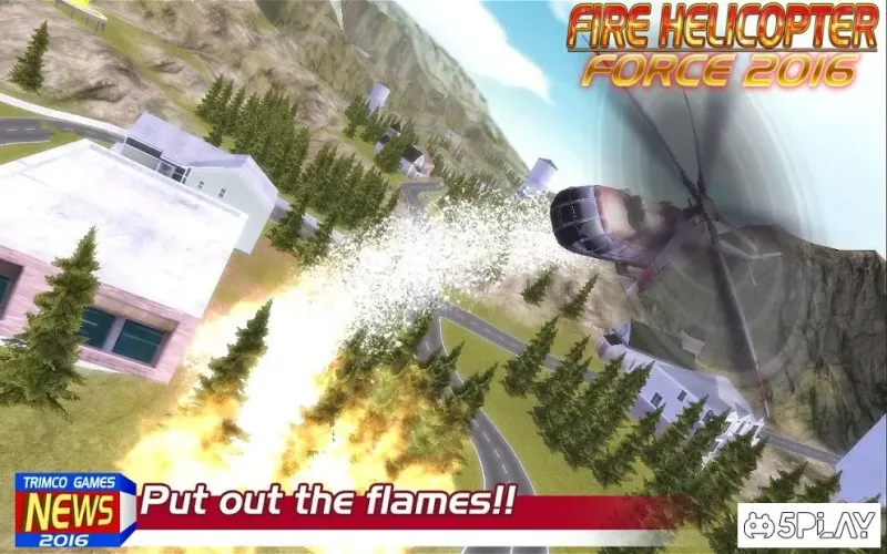 Fire Helicopter Force 2016 screenshot 2
