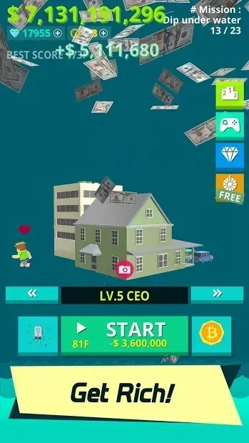 Flappy Coin : Rich Maker v60 screenshot 4