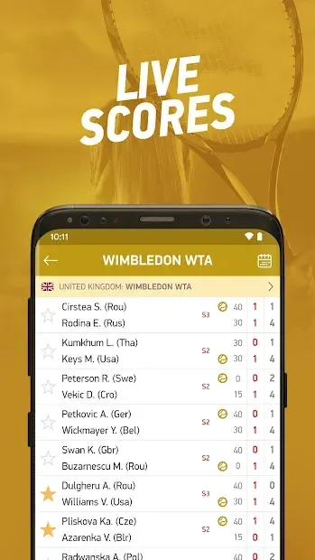 FlashScore screenshot 2