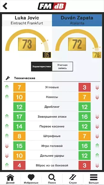 FMdB - Футбольна база. screenshot 1